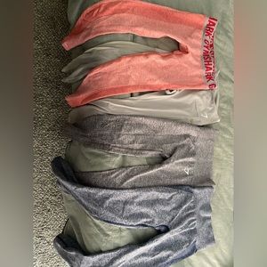 New, washed and hung to dry one time.